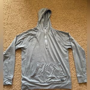 Live Forever Golf Hoodie light blue